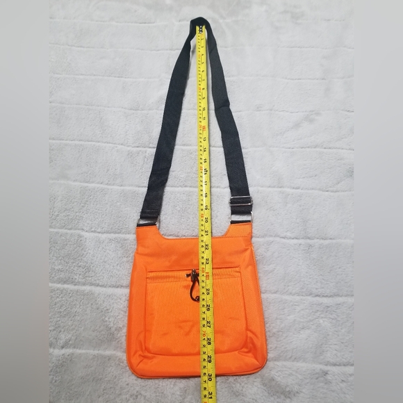 MEXX Neon Orange Crossbody Bag Vintage - Picture 7 of 8